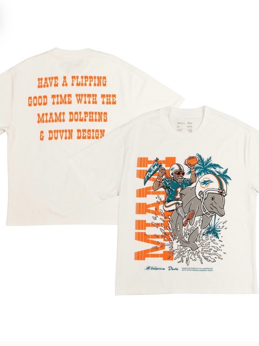 Miami Dolphins Duvin Design T Shirt